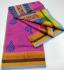 PL Salem Sarees Hand Block Printed Saree